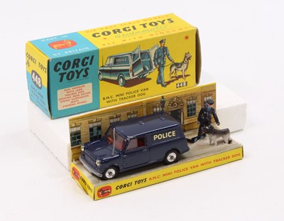 Lot 1222 - Corgi Toys No. 448 BMC Mini Police Van,...