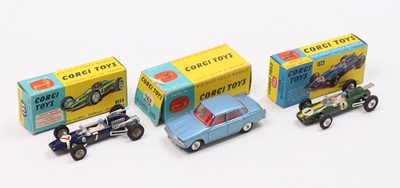 Lot 1351 - Corgi Toys boxed model group of 3 comprising...