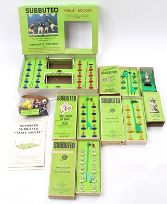 Lot 1899 - A collection of vintage Subbuteo comprising a...