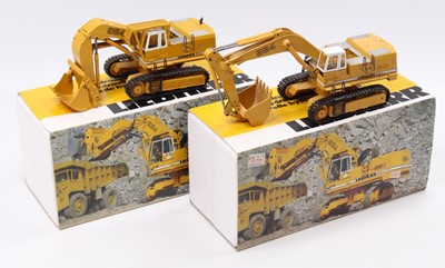 Lot 1619 - A collection of Liebherr Conrad 1/50 scale...