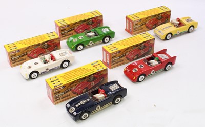 Lot 1819 - Triang Toys Mini Hi-Way boxed model group of 5...