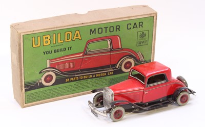 Lot 1831 - Chad Valley Ubilda motor car comprising of...