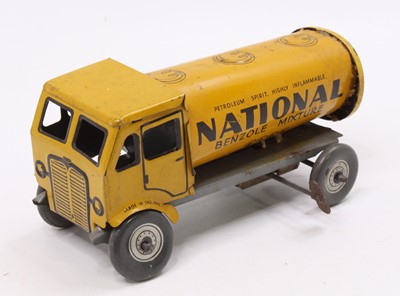 Lot 1841 - Mettoy tinplate clockwork "National Benzole"...