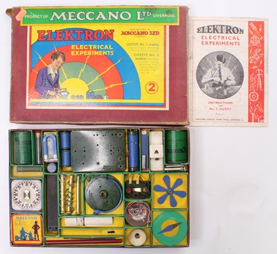 Lot 1889 - A Meccano Products No. 2 Elektron electrical...