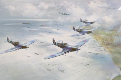 Lot 144 - After Frank Wooton (1911-1998), D-Day June 6th...