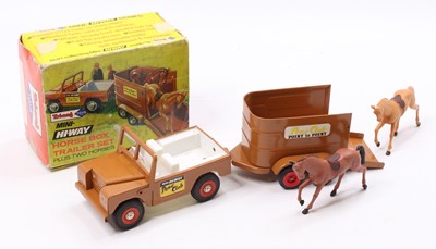 Lot 1808 - Triang Toys Ltd Mini Hi-Way Series Horse Box...