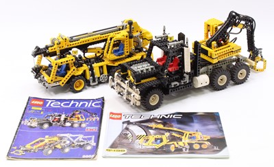 Lot 156 - A Lego Technic made kit group to include a No....