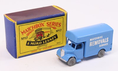 Lot 1431 - Matchbox Lesney No. 17 Bedford Removals Van,...