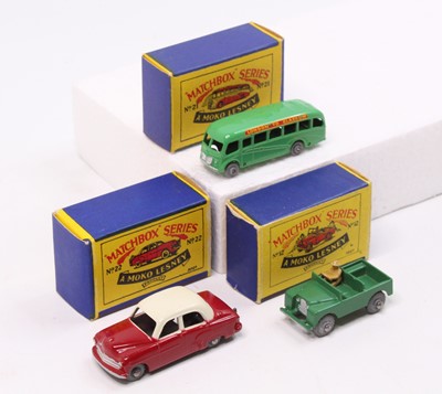 Lot 1453 - Matchbox Lesney boxed model group of 3...