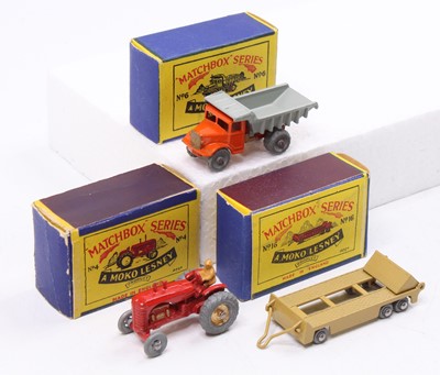 Lot 1455 - Matchbox Lesney boxed model group of 3...