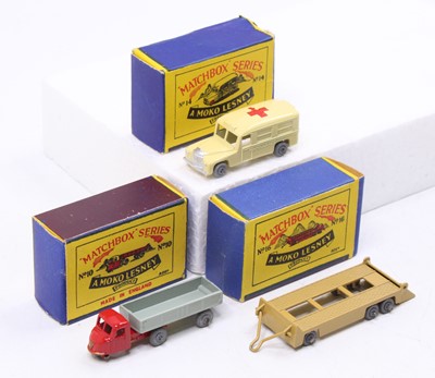 Lot 1456 - Matchbox Lesney boxed model group of 3...