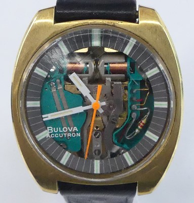 Lot 2630 - A Bulova Accutron gent's stainless steel and...