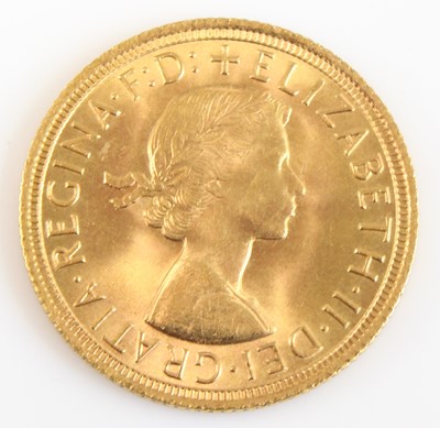 Lot 2395 - Great Britain, 1965 gold full sovereign,...