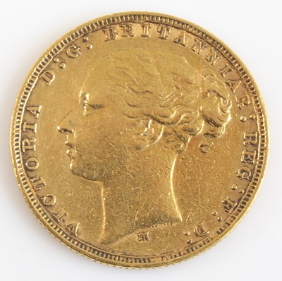 Lot 2214 - Great Britain, 1879 gold full sovereign,...