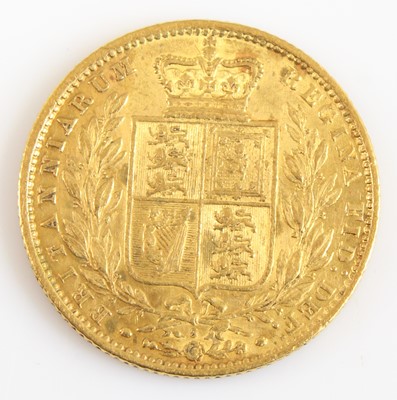 Lot 2103 - Great Britain, 1864 gold full sovereign,...