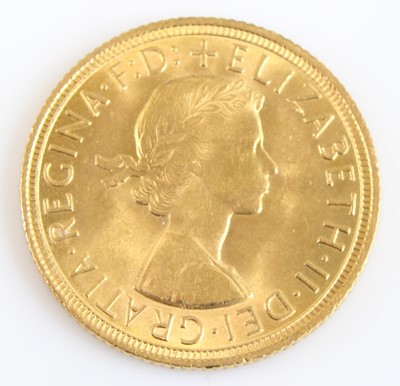 Lot 2187 - Great Britain, 1959 gold full sovereign,...