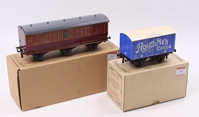Lot 244 - Two Darstead items: WA3 goods wagon ‘Rowntrees...