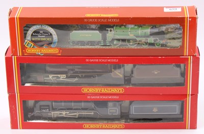 Lot 659 - Three Hornby locos & tenders: R134 ‘Duchess of...