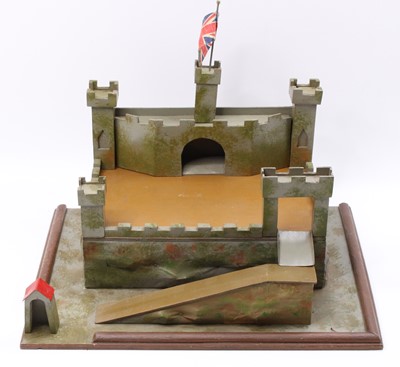 Lot 1568 - A Triang Toys wooden fort, together with a...