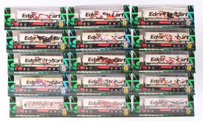 Lot 996 - Oxford Diecast 1/76th scale 'Eddie Stobart'...