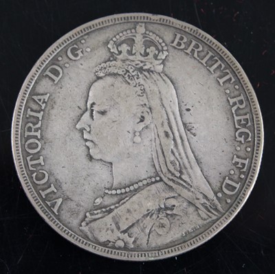 Lot 2383 - Great Britain, 1892 crown, Victoria jubilee...