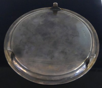 Lot 2062 - A George III silver salver, of circular form...