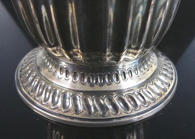 Lot 2094 - A Victorian silver chalice, of tapered form to...