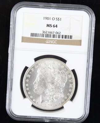 Lot 2091 - United States of America, 1901 silver Morgan...