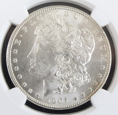 Lot 2091 - United States of America, 1901 silver Morgan...