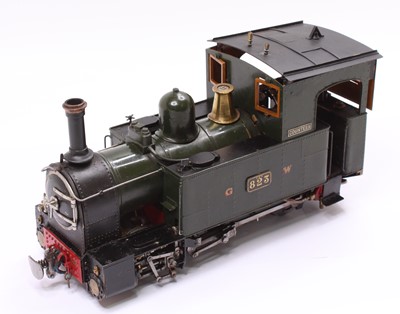 Lot 282 - 45mm gauge, 1:18 scale Coal-fired live steam...