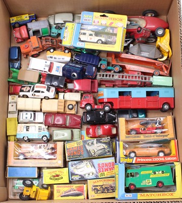 Lot 1416 - A mixed selection of vintage diecasts to...