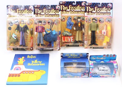 Lot 1004 - McFarlane Toys and Corgi Toys 'The Beatles'...