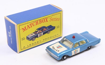 Lot 1448 - Matchbox Lesney No. 55 Ford Fairlane Police...