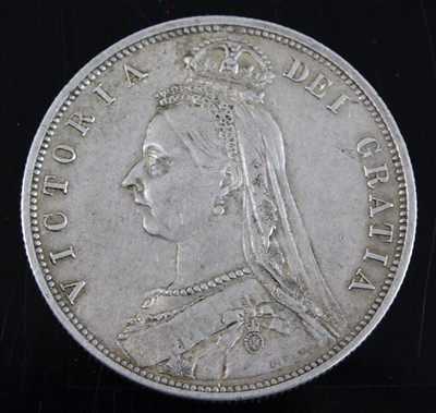 Lot 2344 - Great Britain, 1887 half crown, Victoria...