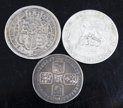 Lot 2153 - Great Britain, 1745 sixpence, George II old...