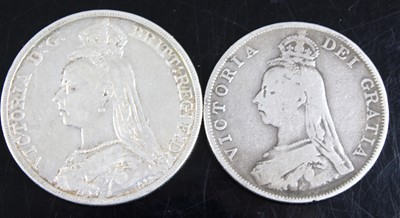 Lot 2039 - Great Britain, 1889 crown, Victoria jubilee...