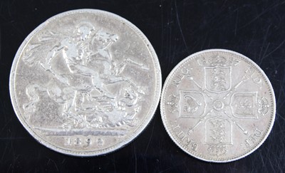 Lot 2154 - Great Britain, 1892 crown, Victoria jubilee...
