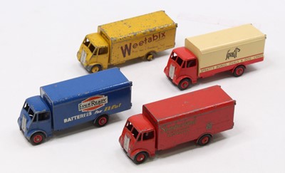 Lot 1161 - Dinky Toys No. 514 Guy Delivery Van group of 4...