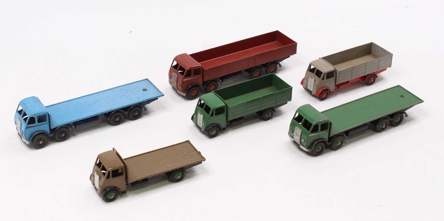 Lot 1160 - Dinky Toys Foden and Guy Truck group of 6,...