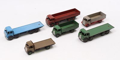 Lot 1582 - Dinky Toys Foden and Guy Truck group of 6,...