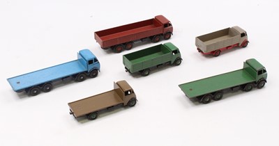 Lot 1160 - Dinky Toys Foden and Guy Truck group of 6,...