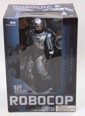 Lot 1758 - A McFarlane Toys 12" Robocop action figure...