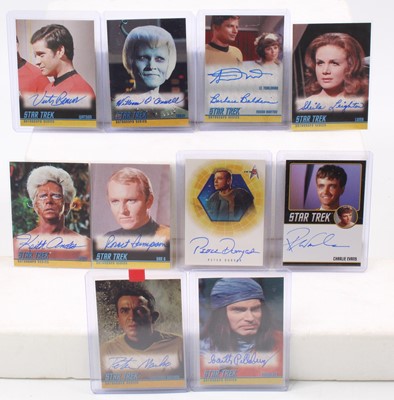 Lot 1655 - A collection of ten various Star Trek...