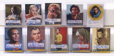 Lot 1654 - A collection of ten various Star Trek...