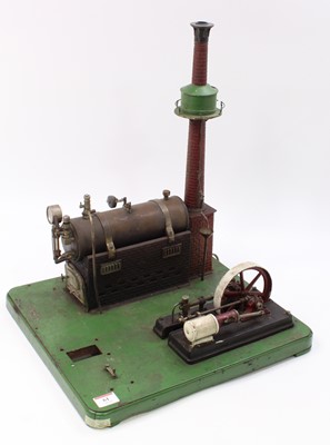 Lot 61 - A Bing stationary steam plant suitable for...