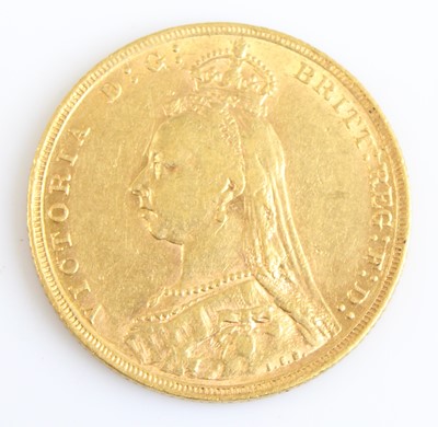 Lot 2190 - Great Britain, 1892 gold full sovereign,...