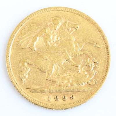Lot 2020 - Great Britain, 1899 gold half sovereign,...