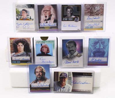 Lot 1710 - A collection of ten Star Trek related...