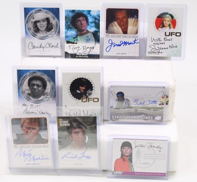 Lot 1703 - A collection of ten various signed autograph...