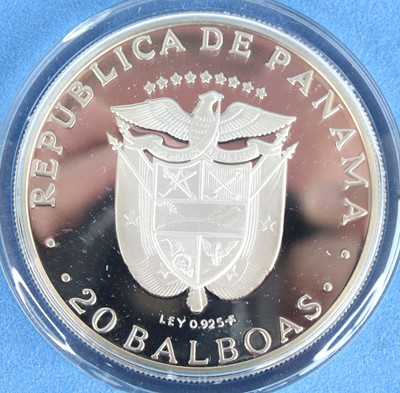 Lot 2317 - Republic of Panama, Franklin Mint, 1974 silver...